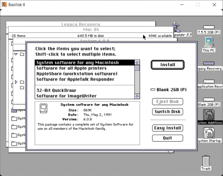 mac 68k emulator
